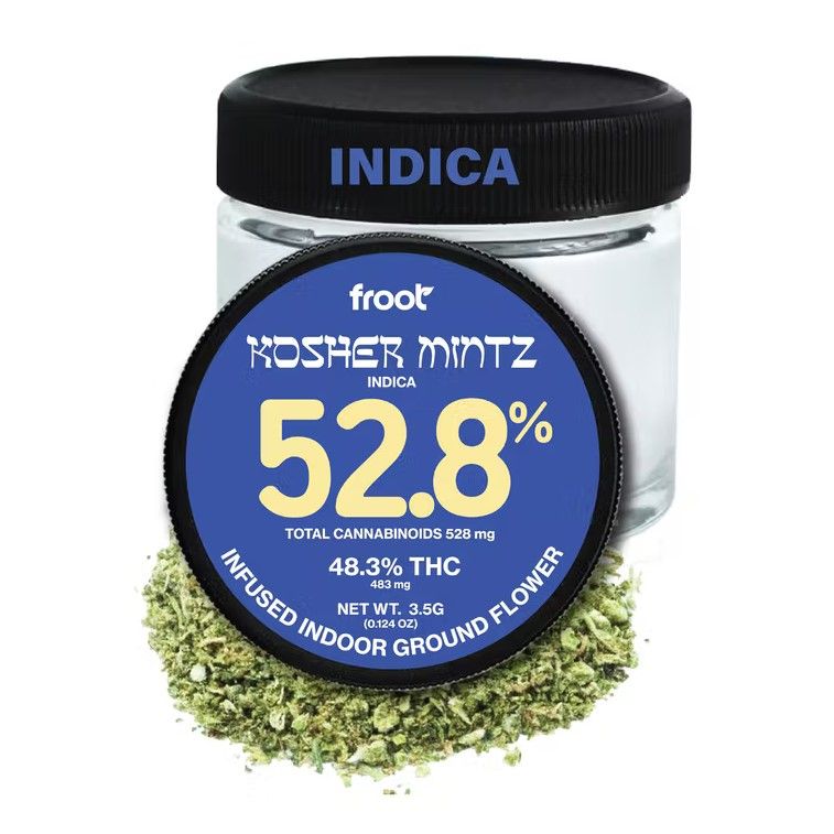 Kosher Mintz Hybrid Infused Indoor Ground Flower