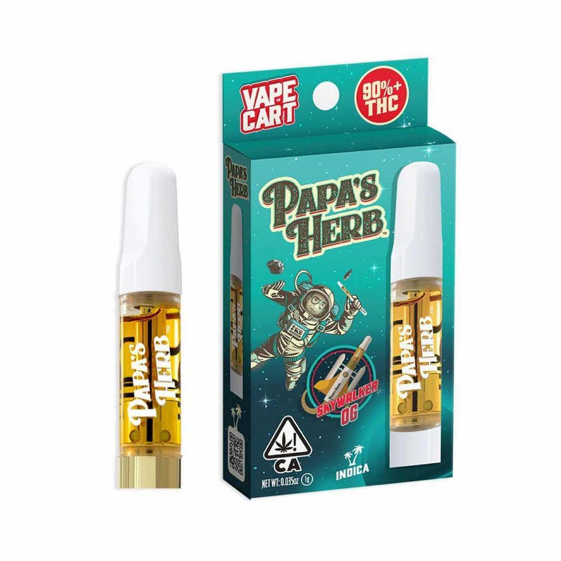 Papa's Herb - 1g Skywalker OG Vape Cartridge 1g