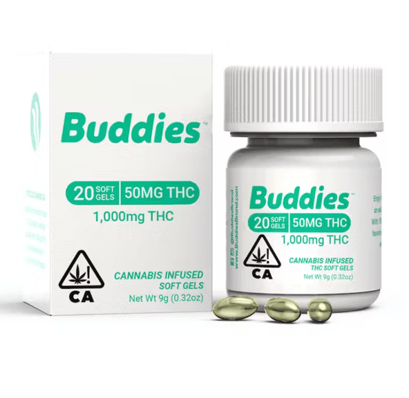 BUDDIES CAPSULES- 50MG (20PC)