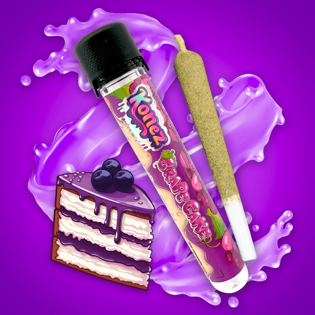 KONEZ Grape Cake Infused Pre Roll 1.2g