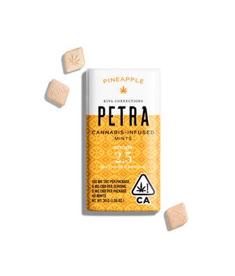 Petra - Pineapple cannabis infused mints