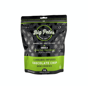 Big Pete's - Chocolate Chip Cookies (Indica 10pk)