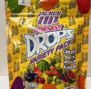 Variety Pack Gummy Drops 1000mg Jacked Up