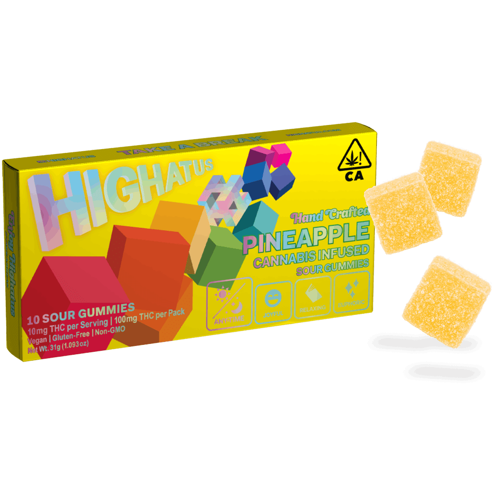 Pineapple Sour Gummy (10pc)