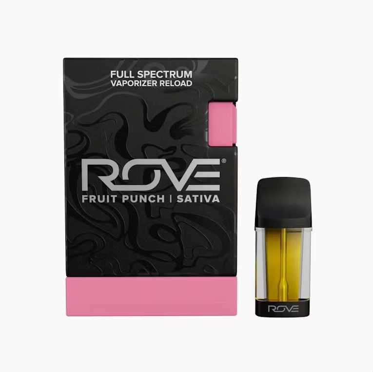 Rove Live Resin AIO Vape Reload Fruit Punch 1g