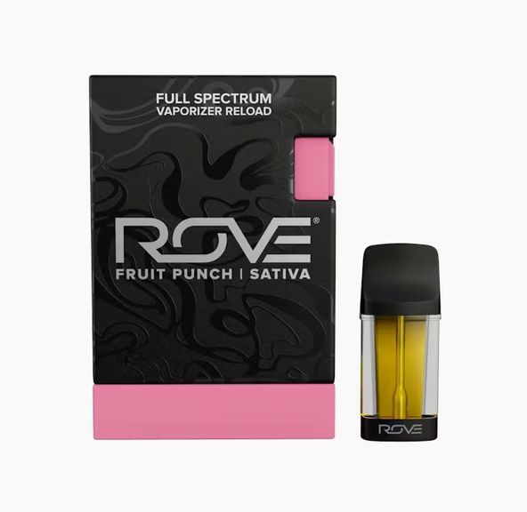 Rove Live Resin AIO Vape Reload Fruit Punch 1g