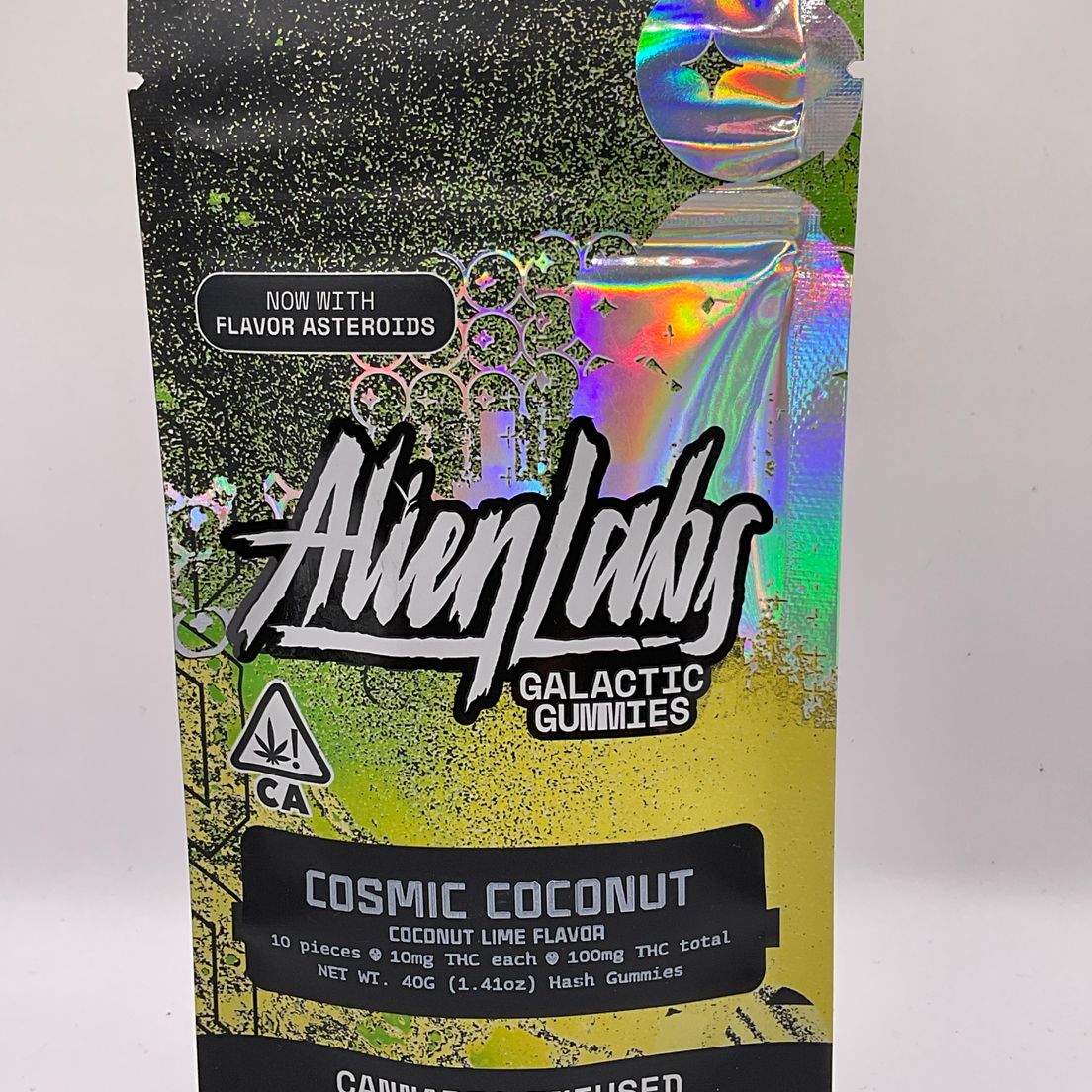 Alien Labs Gummies - Edibles - Cosmic Coconut - 100MG