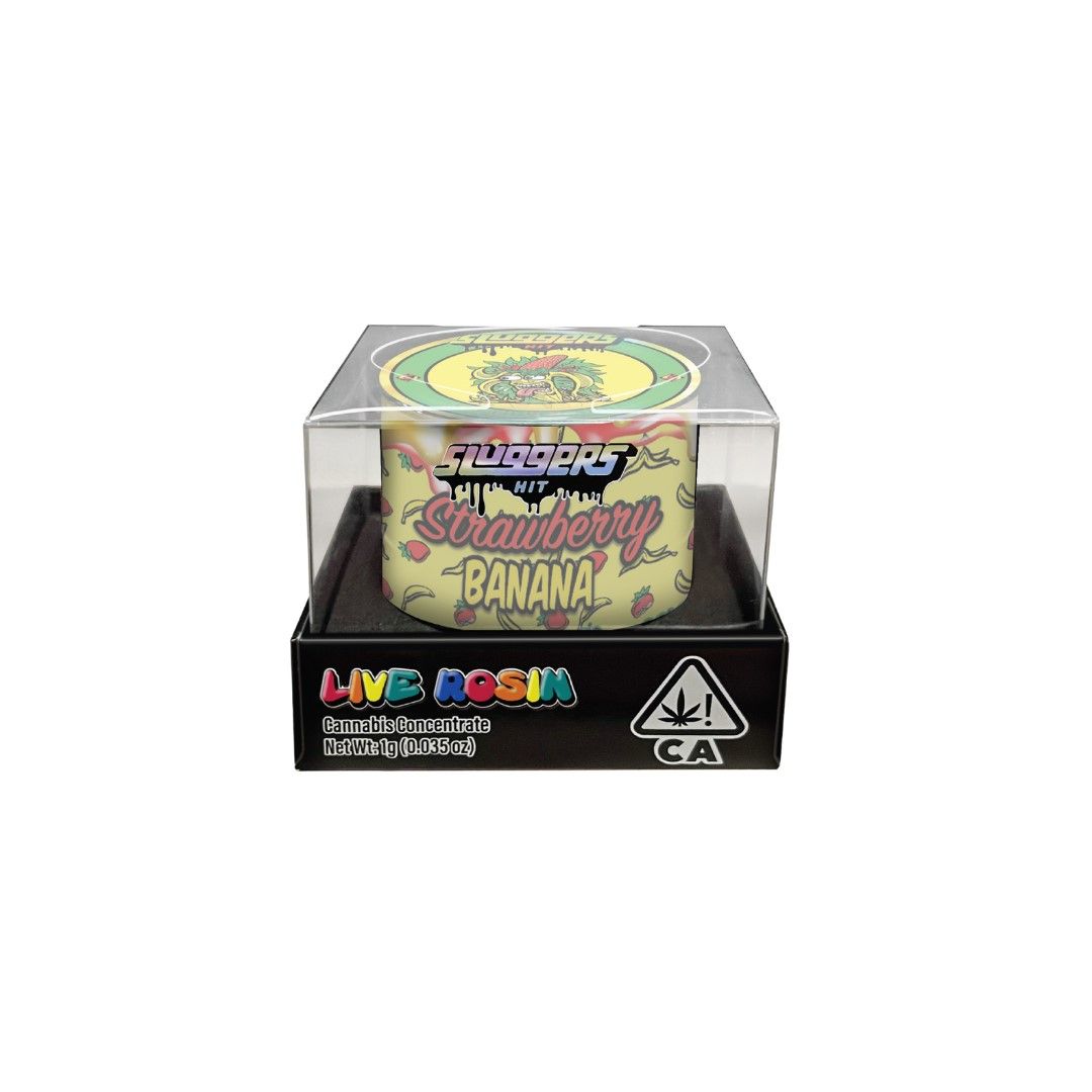 Sluggers Live Rosin Strawberry Banana 1g