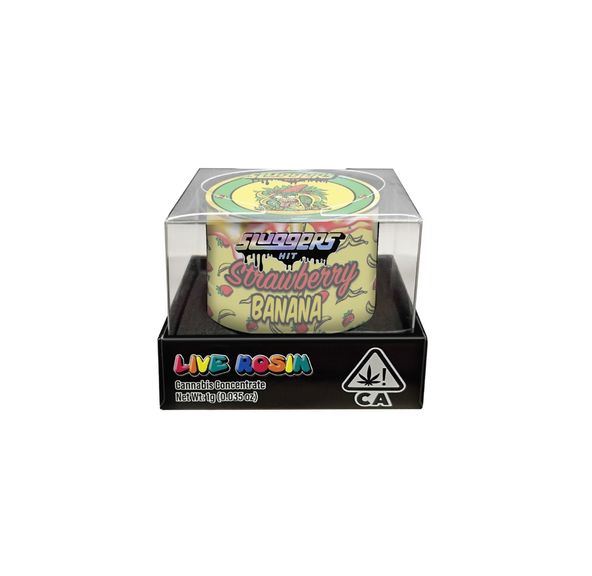 Sluggers Live Rosin Strawberry Banana 1g