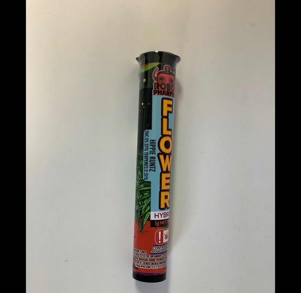 Robot Pharmer 1g preroll Hippie Runtz