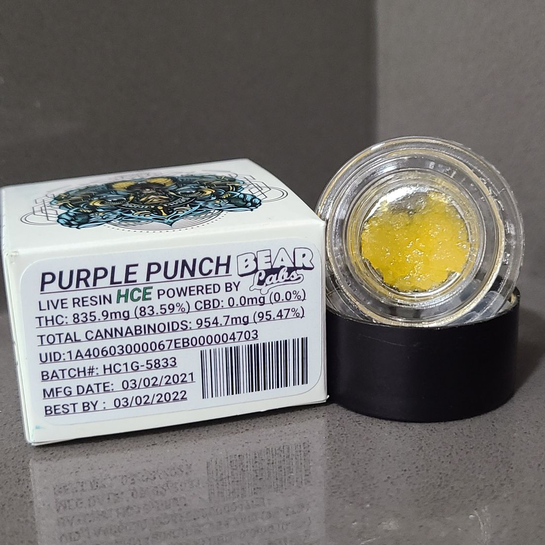 (BearLabs) Purple Punch 1G HCE