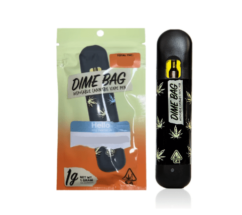 Dime Bag AIO Vape Green Crack 1g