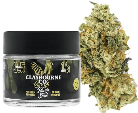 Claybourne Co. - Kush Mints - Classic Cuts - 3.5g - Hybrid