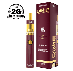 DIME RED PLUM DISPOSABLE 2G