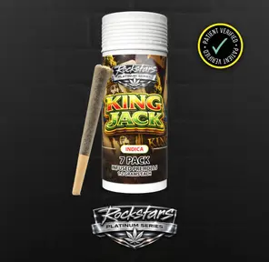 Rockstars - Infused Prerolls - 7 Pack - King Jack - 8.4g (I)