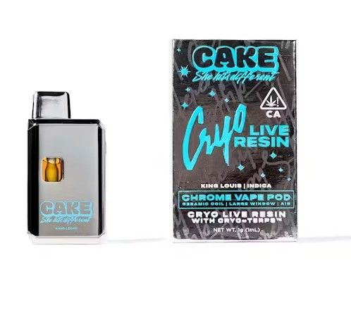 Cake Live Resin AIO Vape King Louis 1g