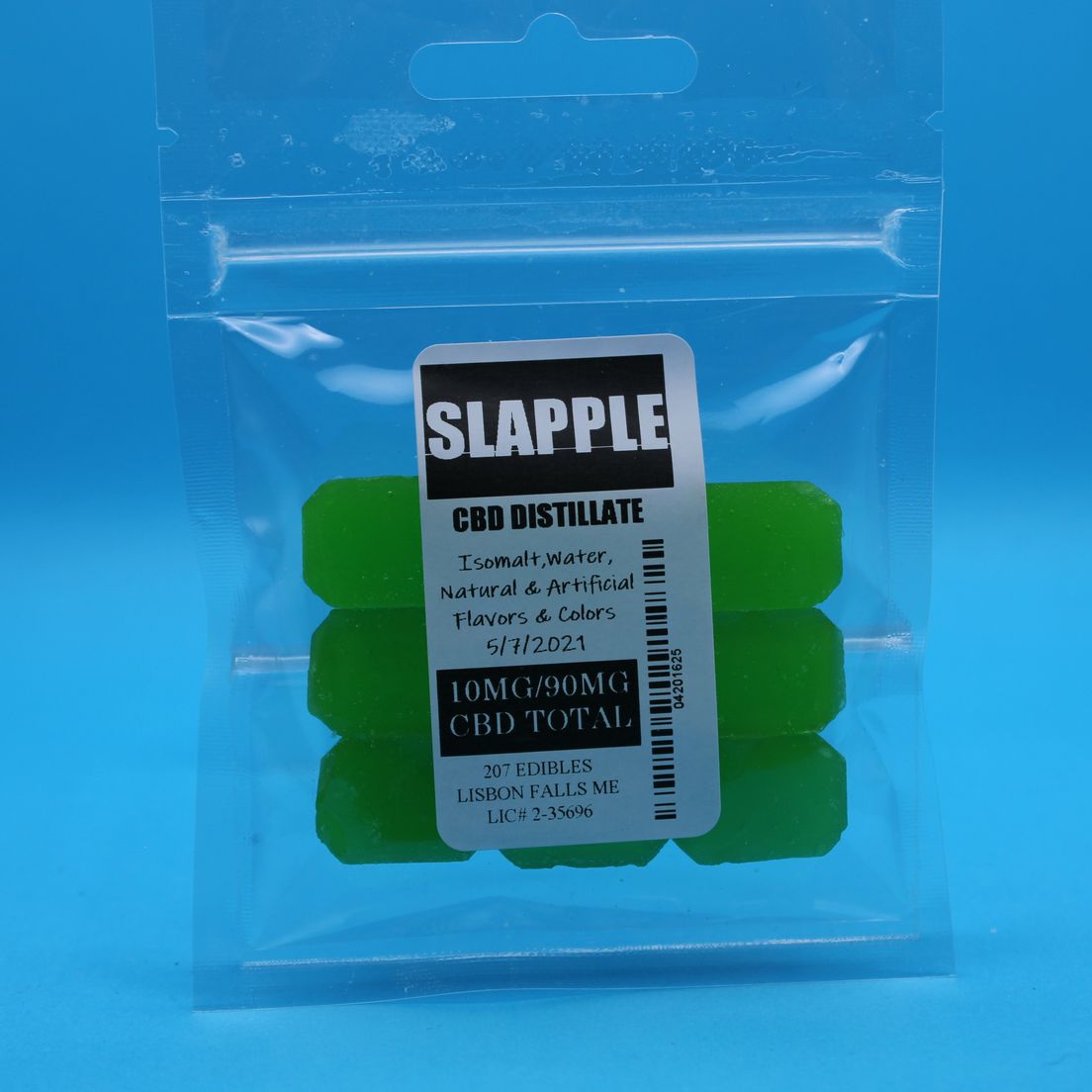 207 Hard Candy - CBD- 100mg - Slapple