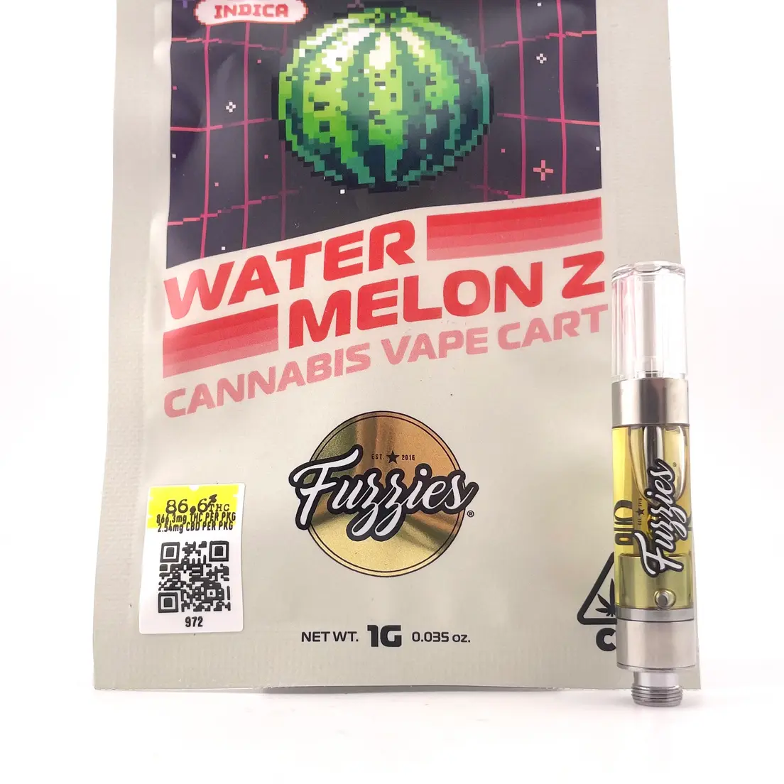 Fuzzies - Watermelon Z Vape Cartridge - 1 g