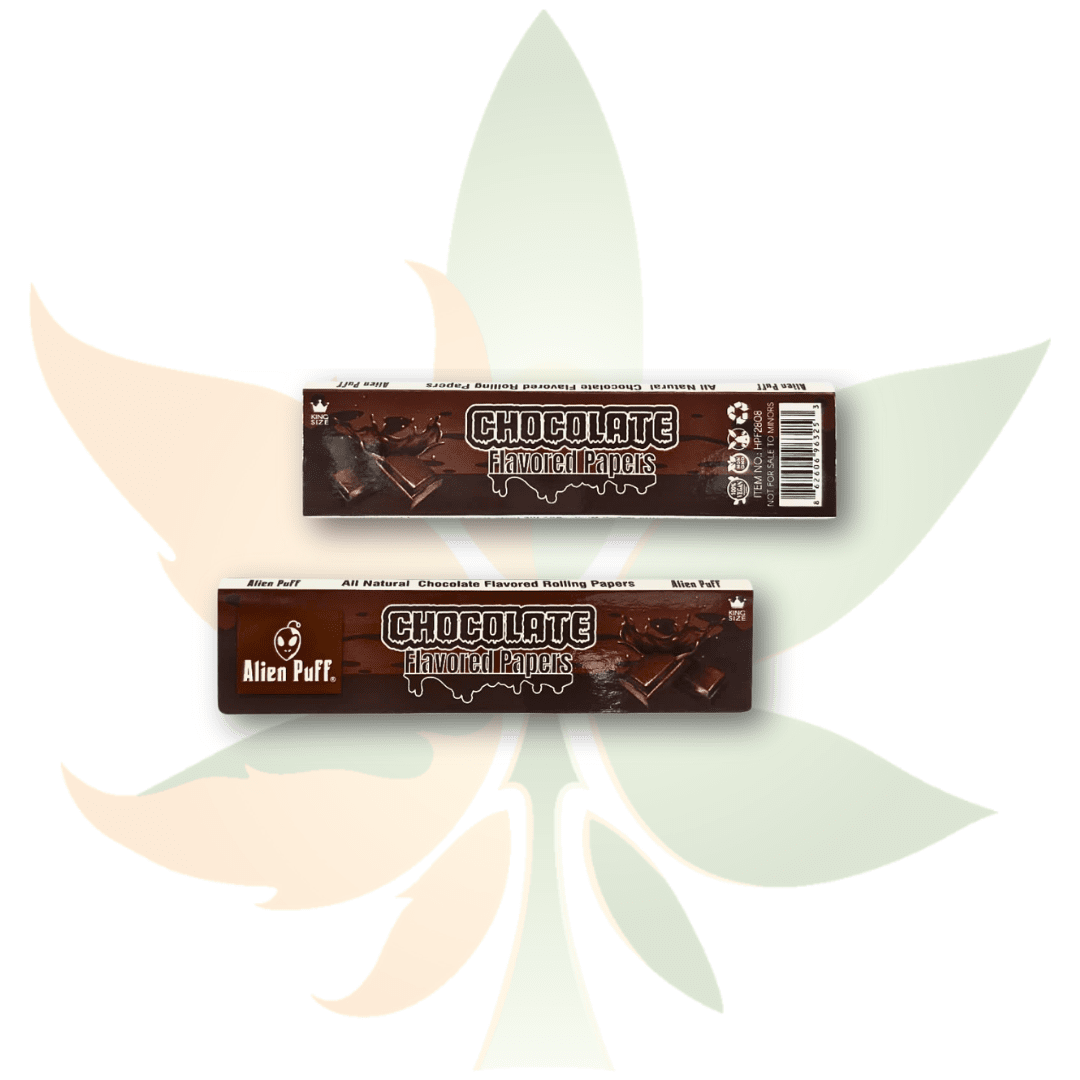 Alien Puff - Flavoured 1 1/4 Rolling Papers - Chocolate