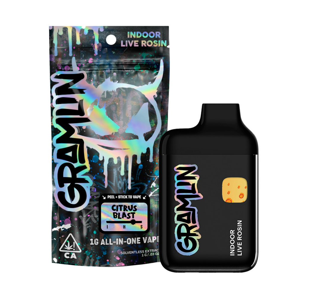 GRAMLIN ROSIN 1G VAPE-CITRUS BLAST