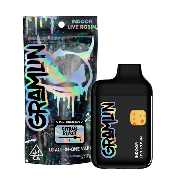 GRAMLIN ROSIN 1G VAPE-CITRUS BLAST