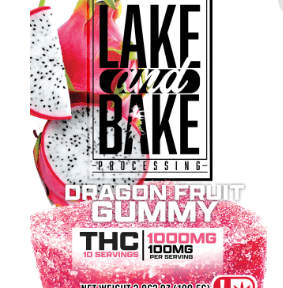 1000mg Gummies - Dragon Fruit