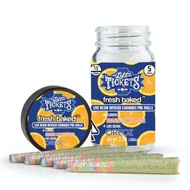 Lift Tickets - Orange Cookie Dough x Oreoz - Infused Pre-Roll 5-Pack