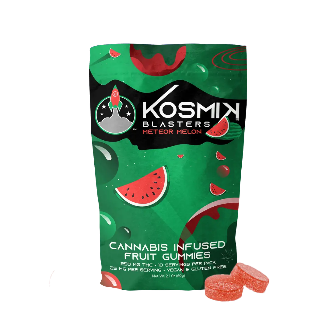 Kosmik - Edible - Meteor Melon - 250mg