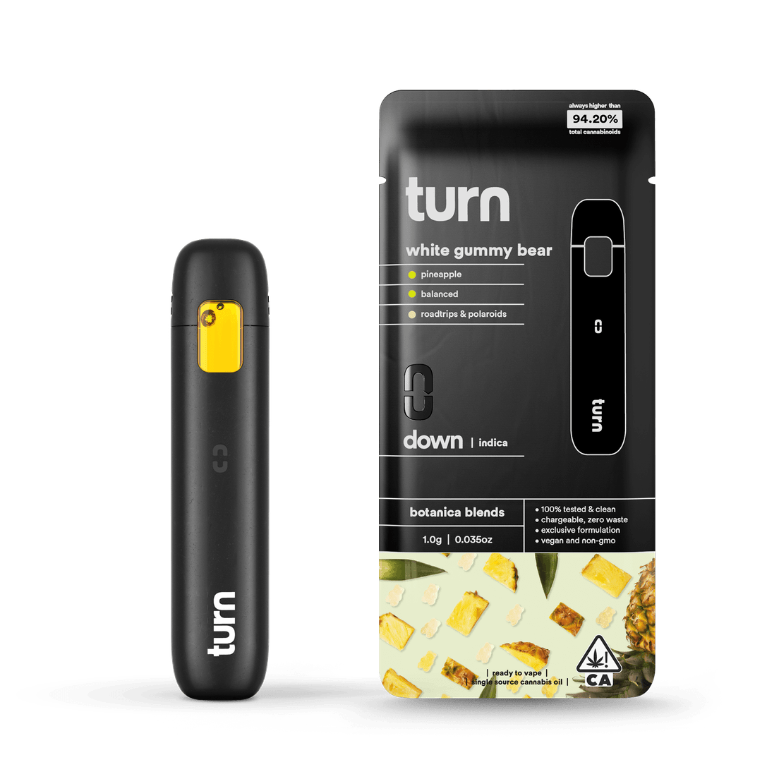Turn - White Gummy Bear Disposable (1g)