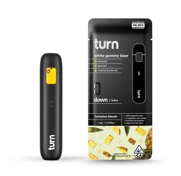 Turn - White Gummy Bear Disposable (1g)