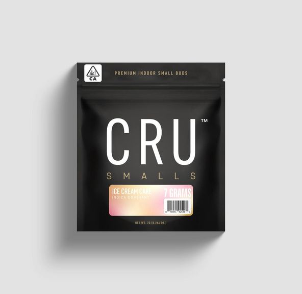 CRU Cannabis - 7g Smalls - Ice Cream Cake 7g