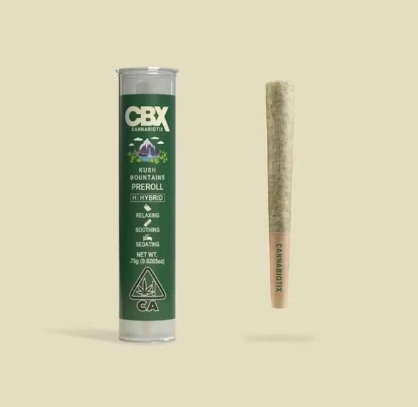 CANNABIOTIX - Kush Mountains .75G PREROLL