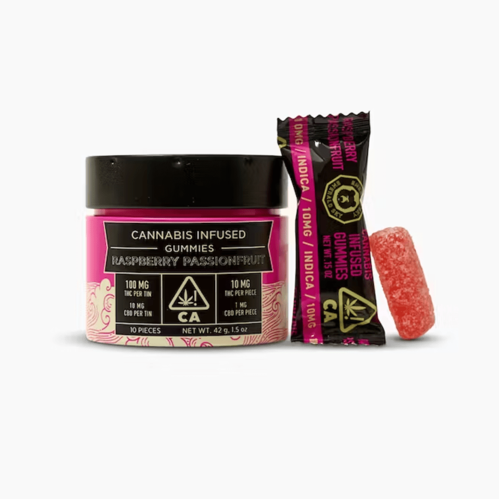Live Resin Raspberry Passionfruit Gummies