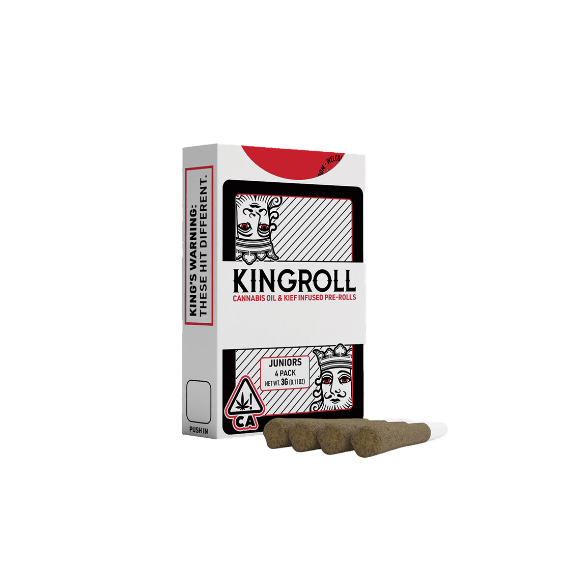 KINGROLL - Juniors - (x4) .75g - 3g - Blue Lobster x Apples and Bananas
