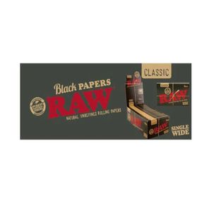 BNB|Raw Black 1 1/4 Rolling Papers