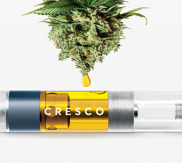 Cresco Hybrid Blue Fire OG (.5g) Liquid Live Resin Cartridge