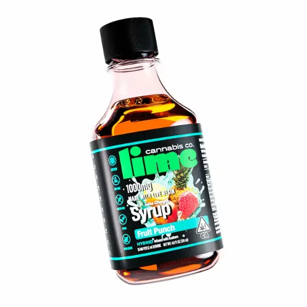 1000mg Live Resin THC Syrup Tincture | Fruit Punch