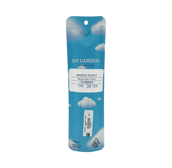 Sky Gardens - Mango Runtz Pre Roll 1g