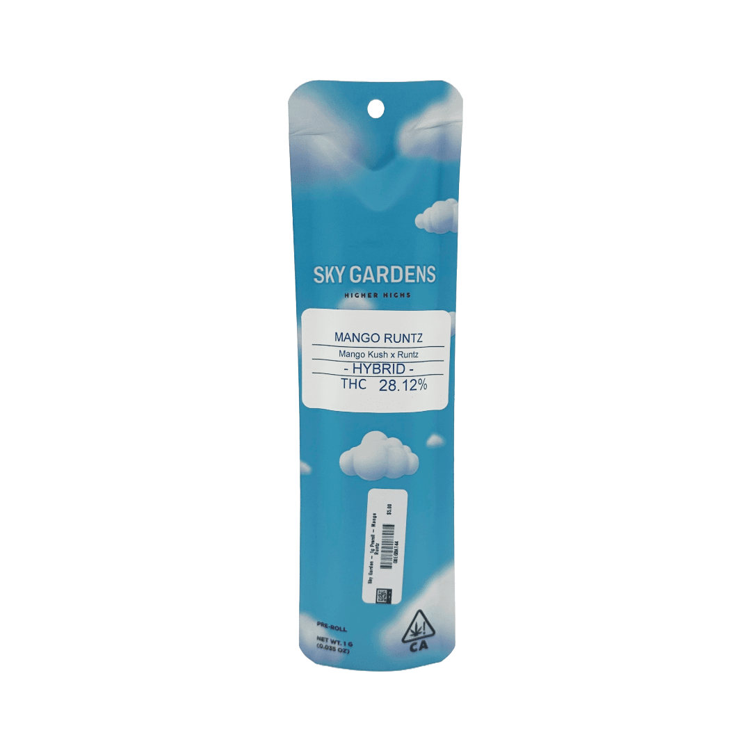 Sky Gardens - Mango Runtz Pre Roll 1g