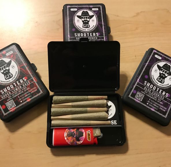 Blue Dream 5 Pack Pre-rolls CJ's Shooters