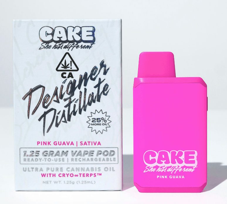 CAKE 1.25G DISP- PINK GUAVA (S)