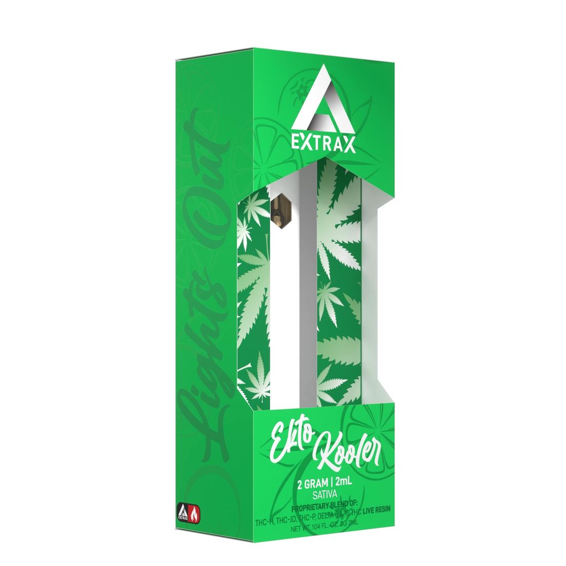 1g Ekto Kooler Disposable - Hybrid | Extrax