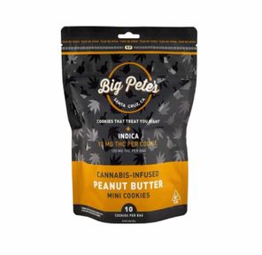 Big Petes 10pk Peanut Butter INDICA 100mg