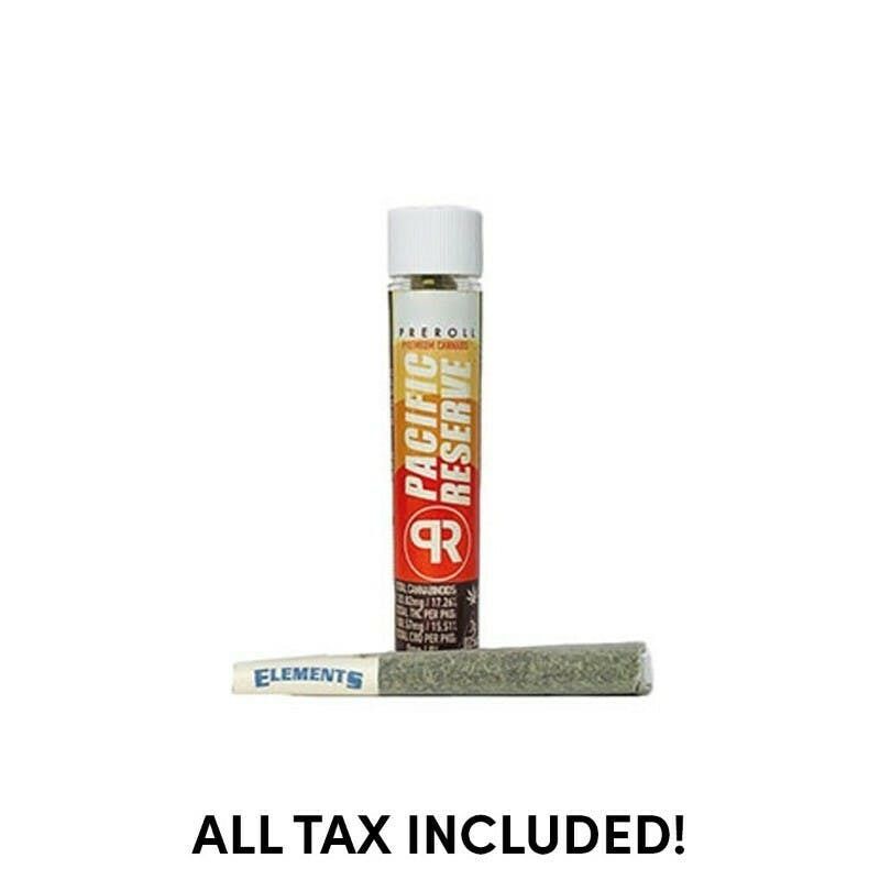 .7g Lava Chem (Single) Pre Roll - PACIFIC RESERVE