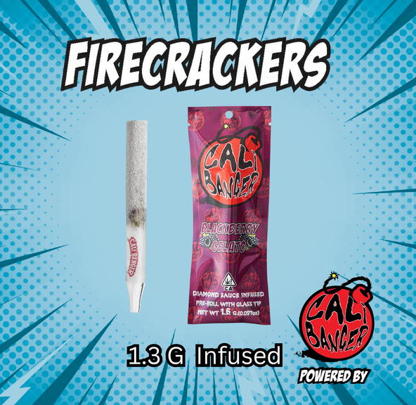 Firecracker Infused Pre Roll BLACKBERRY GELATO - 1.3 GR