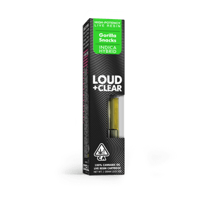 ABX Loud & Clear Gorilla Snacks 1G Cartridge 67.5%