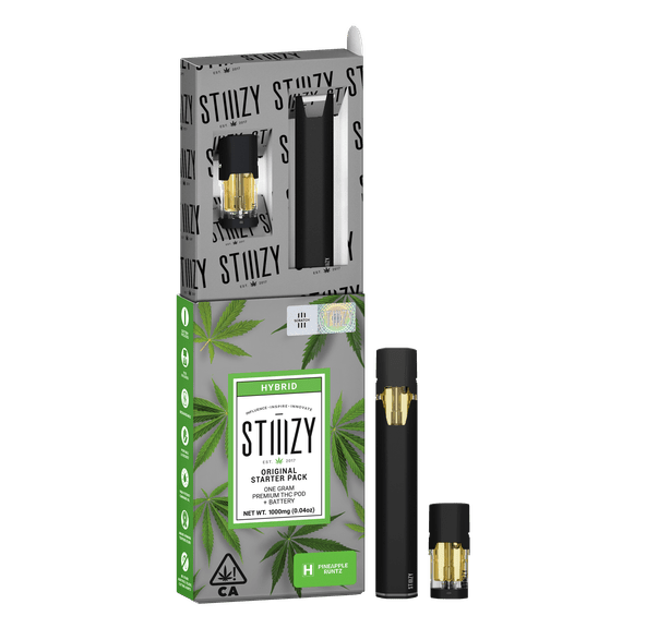 STIIIZY | Starter Pack | 1g Pod/Battery | Distillate | Pineapple Runtz
