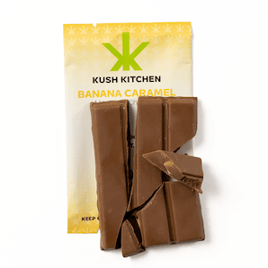 200mg Banana & Caramel Bar by Kush Kitchen