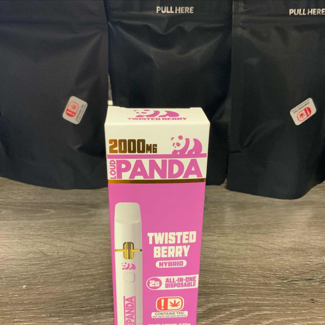 Twisted Berry Loud Panda Disposable 2g