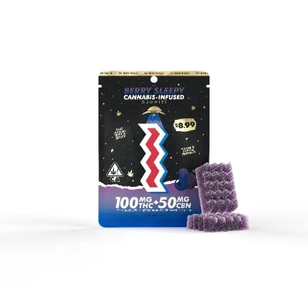 Berry Sleepy Gummy 100mg THC + 50mg CBN 15.00 g